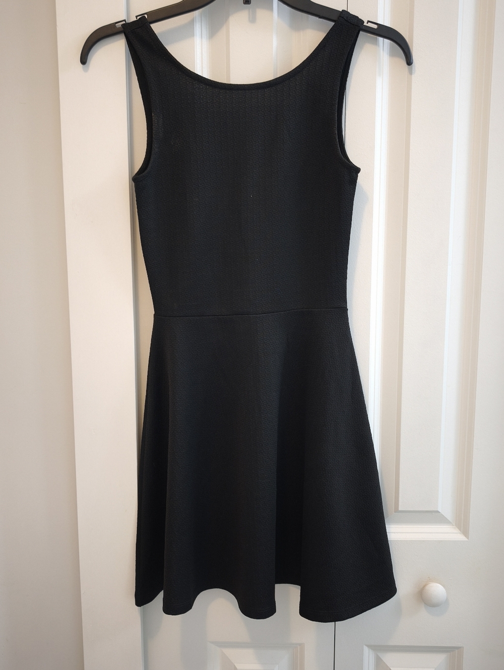Black Skater Dress Sleeveless